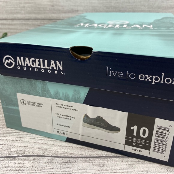 NEW Magellan Outdoors Men's Mahi II Boat Shoes 10 - Picture 7 of 7